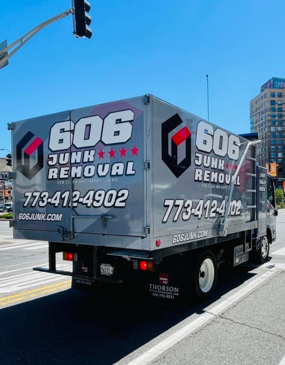606 junk removal disposal trailer