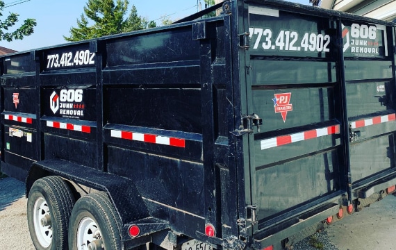 606 junk removal trailer