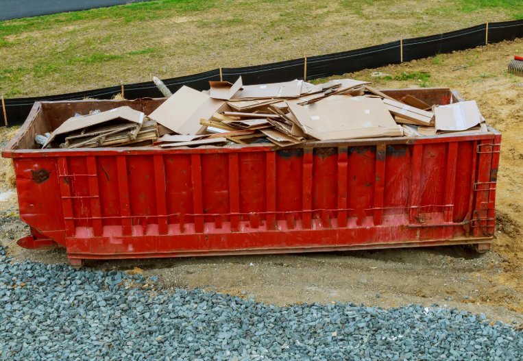 Driveway-Safe Concrete Dumpsters