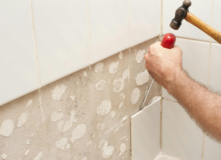 Tile Floor & Wall Removal